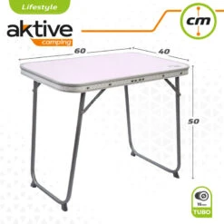 AKTIVE - Table Pliante Avec Poignée De Transport. Table De Camping 60x40x50 Cm 10 AKTIVE - Table Pliante Avec Poignée De Transport. Table De Camping 60x40x50 Cm -Plein Air Équipement Magasin aktive table pliante avec poignee de transport table de camping 60x40x50 cm 3