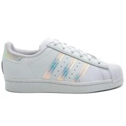 Baskets Adidas Superstar J Blanc Adulte