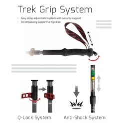 Exel Bâtons De Randonnée GIANT CARBON 100 Anti Choc 11 Exel Bâtons De Randonnée GIANT CARBON 100 Anti Choc -Plein Air Équipement Magasin batons de randonnee giant carbon 100 anti choc 4