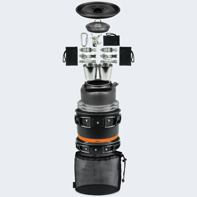 Batterie De Cuisine De Camping, Assiettes, Gobelets Et Couverts | Set Vaisselle 5 Batterie De Cuisine De Camping, Assiettes, Gobelets Et Couverts | Set Vaisselle – Image 3