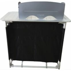 BAYASUN Meuble De Cuisine 4 Étagères Pieds Réglables Gris 11 BAYASUN Meuble De Cuisine 4 Étagères Pieds Réglables Gris -Plein Air Équipement Magasin bayasun meuble de cuisine 4 etageres pieds reglables gris 4