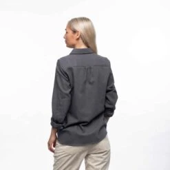 Bergans Of Norway Tovdal - Chemise De Marche Pour Femmes - Gris Foncé -Plein Air Équipement Magasin bergans of norway tovdal chemise de marche pour femmes gris fonce 3