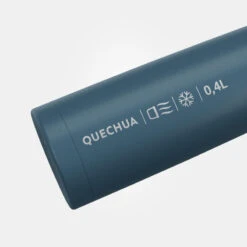Quechua Bouteille Isotherme Inox 0,4L Avec Gobelet Pour La Randonnée - Bleu -Plein Air Équipement Magasin bouteille isotherme inox 04l avec gobelet pour la randonnee bleu 2