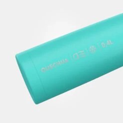 Quechua Bouteille Isotherme Inox 0,4L Avec Gobelet Pour La Randonnée - Turquoise -Plein Air Équipement Magasin bouteille isotherme inox 04l avec gobelet pour la randonnee turquoise 2
