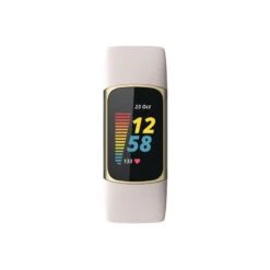 BRACELET CONNECTÉ SPORT/BIEN-ÊTRE FITBIT CHARGE 5 BLANC/OR 8 BRACELET CONNECTÉ SPORT/BIEN-ÊTRE FITBIT CHARGE 5 BLANC/OR -Plein Air Équipement Magasin bracelet connecte sportbien etre fitbit charge 5 blancor 2