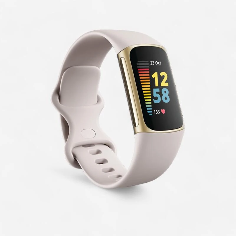BRACELET CONNECTÉ SPORT/BIEN-ÊTRE FITBIT CHARGE 5 BLANC/OR 3 BRACELET CONNECTÉ SPORT/BIEN-ÊTRE FITBIT CHARGE 5 BLANC/OR