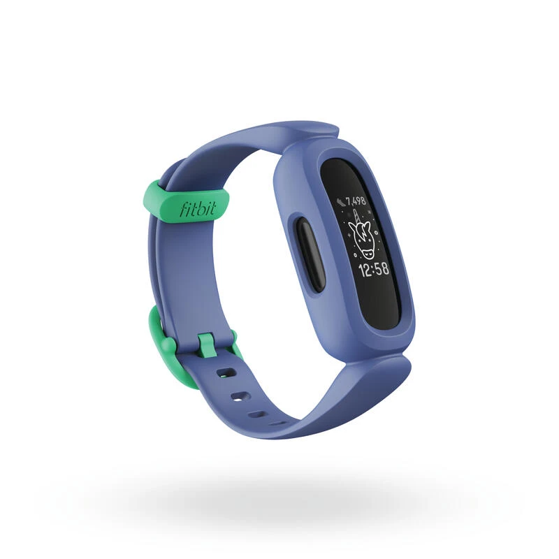 BRACELET D'ACTIVITÉ POUR ENFANTS FITBIT ACE 3 JUNIOR BLEU VERT 2 BRACELET D'ACTIVITÉ POUR ENFANTS FITBIT ACE 3 JUNIOR BLEU VERT