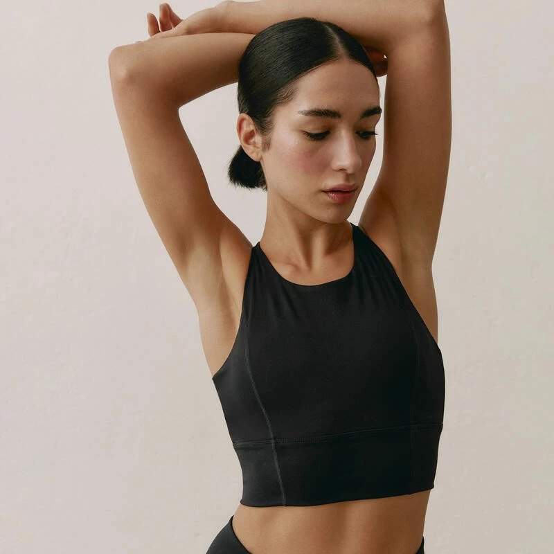 Brassière De Sport Diardi Maintien Supérieur Pour Femmes Black Limba 3 Brassière De Sport Diardi Maintien Supérieur Pour Femmes Black Limba