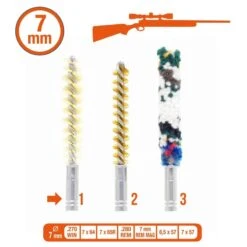 Brosses De Rechange Pour Kit Armes Rayées (filetage 8/32) 9 Brosses De Rechange Pour Kit Armes Rayées (filetage 8/32) -Plein Air Équipement Magasin brosses de rechange pour kit armes rayees filetage 832 2