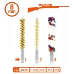 Brosses De Rechange Pour Kit Armes Rayées (filetage 8/32) 10 Brosses De Rechange Pour Kit Armes Rayées (filetage 8/32) -Plein Air Équipement Magasin brosses de rechange pour kit armes rayees filetage 832 3