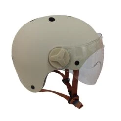 Casque Yeep.me H.20 Vision Sand Avec Visière Pour Trottinette, Vélo