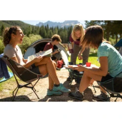 Quechua CHAISE BASSE PLIANTE DE CAMPING MH500 GRIS -Plein Air Équipement Magasin chaise basse pliante de camping mh500 gris 6