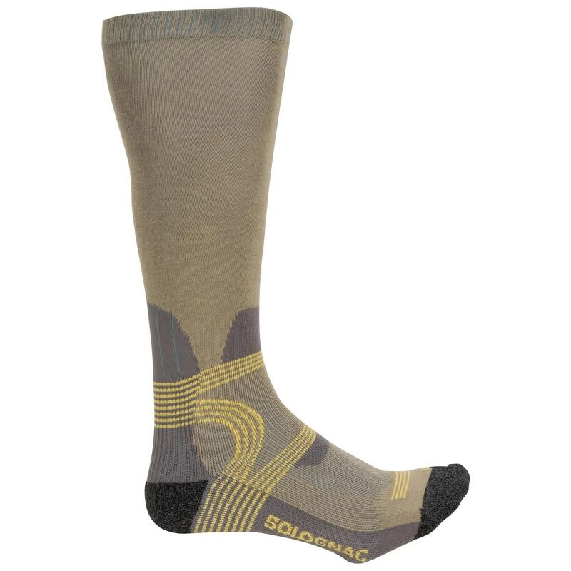 CHAUSSETTES CHASSE 500 HAUTES VERTES 6 CHAUSSETTES CHASSE 500 HAUTES VERTES – Image 4