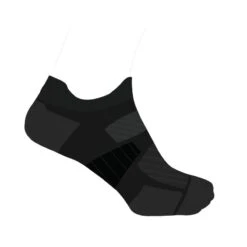 CHAUSSETTES DE RUNNING 5 DOIGTS RUN900 FINES INVISIBLES NOIRES -Plein Air Équipement Magasin chaussettes de running 5 doigts run900 fines invisibles noires 2