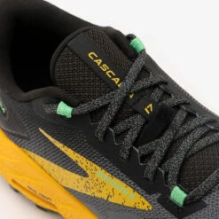 CHAUSSURE DE RUNNING TRAIL HOMME BROOKS RUNNING CASCADIA 17 JAUNE ET GRIS -Plein Air Équipement Magasin chaussure de running trail homme brooks running cascadia 17 jaune et gris 4