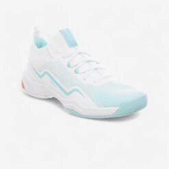 Chaussures De Badminton Femme BS 900 Ultra Lite - Blanc/Turquoise