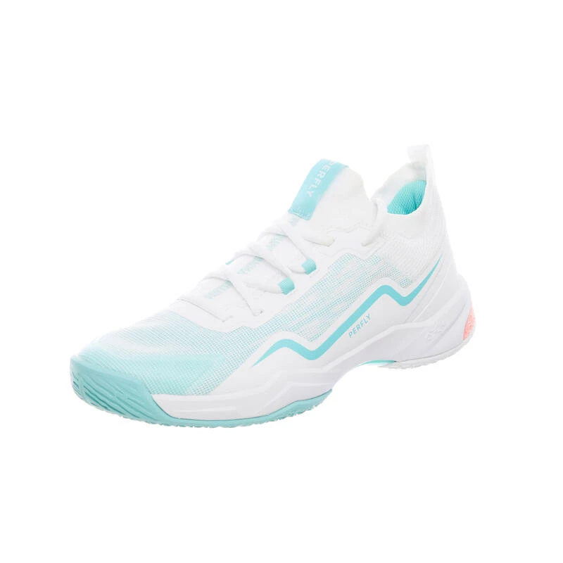 Chaussures De Badminton Femme BS 900 Ultra Lite - Blanc/Turquoise 9 Chaussures De Badminton Femme BS 900 Ultra Lite - Blanc/Turquoise – Image 7