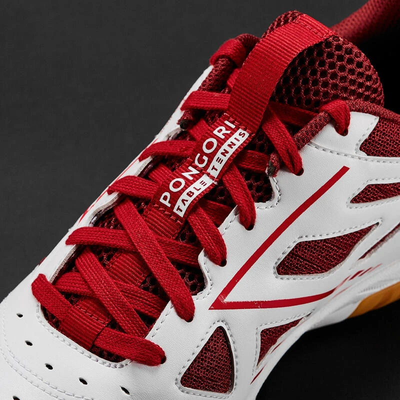 CHAUSSURES DE TENNIS DE TABLE TTS 560 ROUGE/BLANCHE 6 CHAUSSURES DE TENNIS DE TABLE TTS 560 ROUGE/BLANCHE – Image 4