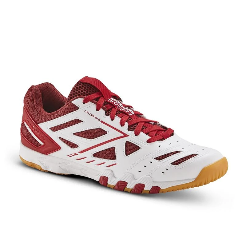 CHAUSSURES DE TENNIS DE TABLE TTS 560 ROUGE/BLANCHE 3 CHAUSSURES DE TENNIS DE TABLE TTS 560 ROUGE/BLANCHE