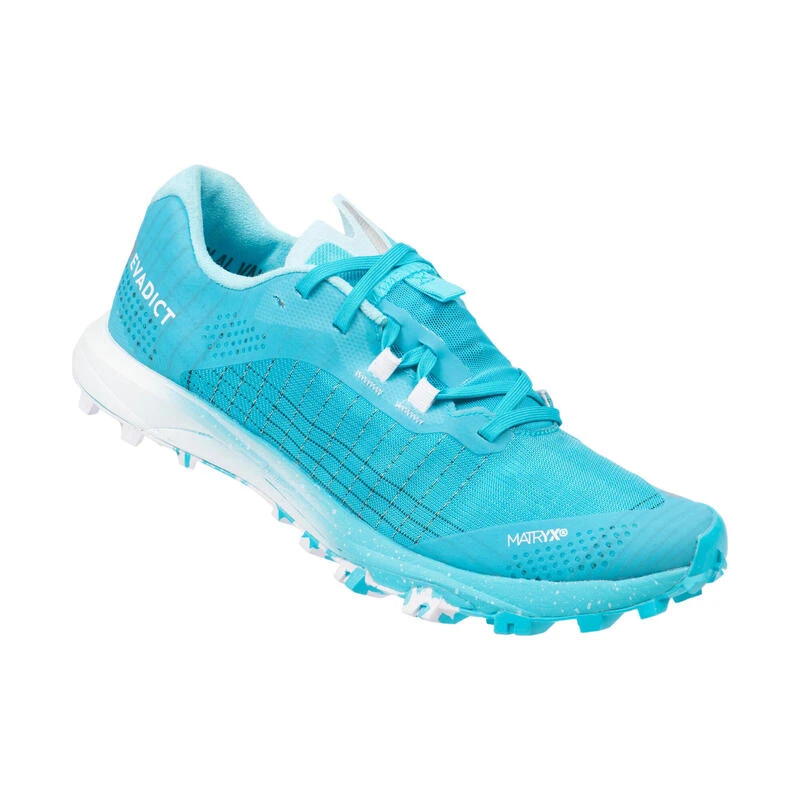 Chaussures De Trail Running Pour Femme Race Light Bleu Ciel Et Blanc 7 Chaussures De Trail Running Pour Femme Race Light Bleu Ciel Et Blanc – Image 5