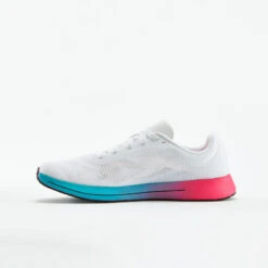 Chaussures Running Femme - KIPRUN KD800 Blanc Rose Bleu -Plein Air Équipement Magasin chaussures running femme kiprun kd800 blanc rose bleu 2
