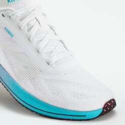 Chaussures Running Femme - KIPRUN KD800 Blanc Rose Bleu -Plein Air Équipement Magasin chaussures running femme kiprun kd800 blanc rose bleu 4