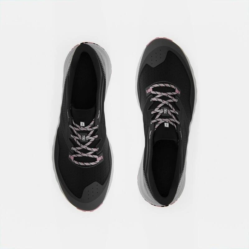 CHAUSSURES TRAIL RUNNING POUR FEMME TR2 Gris Carbone Bouton De Rose 9 CHAUSSURES TRAIL RUNNING POUR FEMME TR2 Gris Carbone Bouton De Rose – Image 7