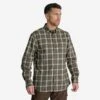 CHEMISE 100 A CARREAUX VERTE