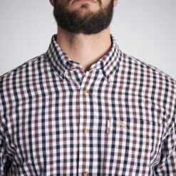 CHEMISE VERNEY CARRON À CARREAUX BLANCHE -Plein Air Équipement Magasin chemise verney carron a carreaux blanche 2