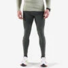 COLLANT RUNNING HOMME CHAUD - KIPRUN WARM KHAKI 2 COLLANT RUNNING HOMME CHAUD - KIPRUN WARM KHAKI -Plein Air Équipement Magasin collant running homme chaud kiprun warm khaki