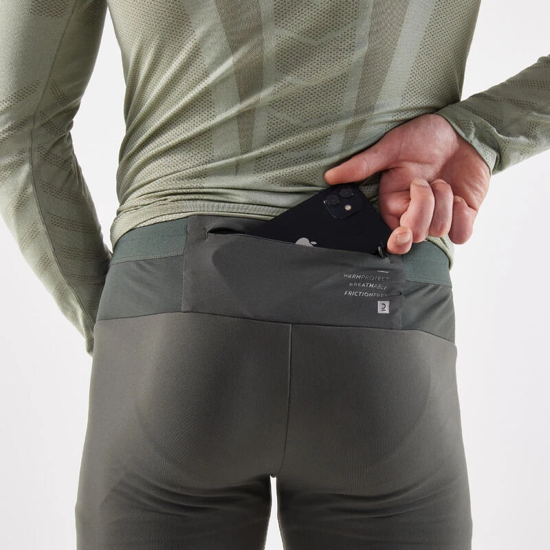 COLLANT RUNNING HOMME CHAUD - KIPRUN WARM KHAKI 7 COLLANT RUNNING HOMME CHAUD - KIPRUN WARM KHAKI – Image 5