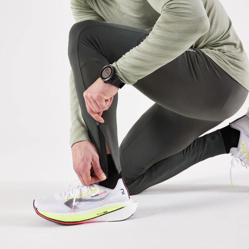 COLLANT RUNNING HOMME CHAUD - KIPRUN WARM KHAKI 8 COLLANT RUNNING HOMME CHAUD - KIPRUN WARM KHAKI – Image 6