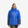 Simond Doudoune En Duvet D'alpinisme Femme - MAKALU Bleu -Plein Air Équipement Magasin doudoune en duvet dalpinisme femme makalu bleu