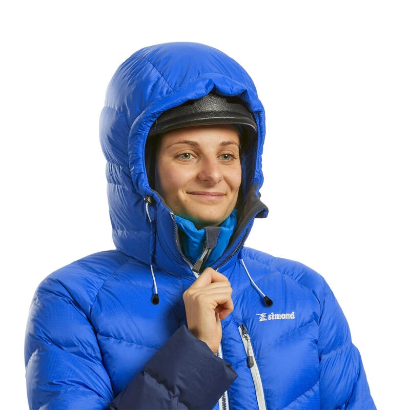 Simond Doudoune En Duvet D'alpinisme Femme - MAKALU Bleu 5 Simond Doudoune En Duvet D'alpinisme Femme - MAKALU Bleu – Image 3