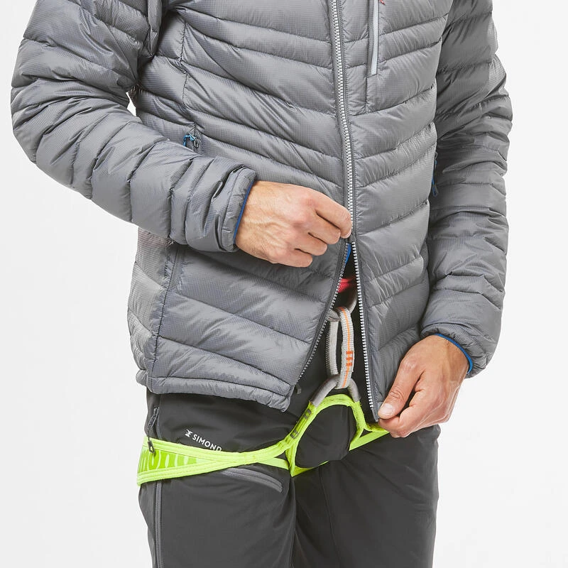 Simond Doudoune En Duvet D'alpinisme Homme - ALPINISM LIGHT Grise 8 Simond Doudoune En Duvet D'alpinisme Homme - ALPINISM LIGHT Grise – Image 6