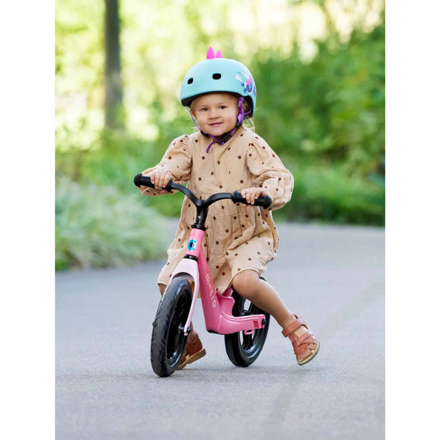 Draisienne Micro Balance Bike Lite Rose Pâle 8 Draisienne Micro Balance Bike Lite Rose Pâle – Image 6