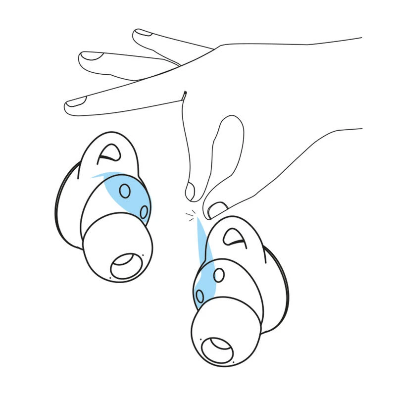 ECOUTEURS DE RUNNING TWS 100 100% SANS FIL BLANC 5 ECOUTEURS DE RUNNING TWS 100 100% SANS FIL BLANC – Image 3