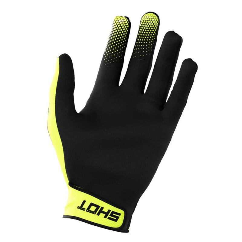 Gants Shot Rogue Revolt 2.0 Enfant Neon Jaune 4 Gants Shot Rogue Revolt 2.0 Enfant Neon Jaune – Image 2