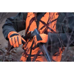 GILET CHASSE COMPACT SILENCIEUX CAMOUFLAGE FLUO 18 GILET CHASSE COMPACT SILENCIEUX CAMOUFLAGE FLUO -Plein Air Équipement Magasin gilet chasse compact silencieux camouflage fluo 7