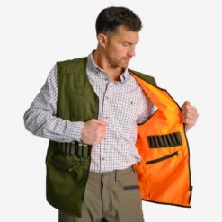 Gilet Chasse Réversible 500 Fluo/vert 16 Gilet Chasse Réversible 500 Fluo/vert -Plein Air Équipement Magasin gilet chasse reversible 500 fluovert 4
