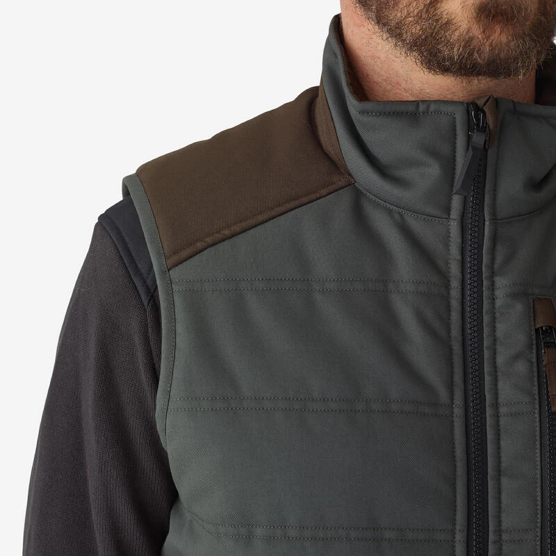 Gilet De Chasse Chaud Vert 500. 9 Gilet De Chasse Chaud Vert 500. – Image 7