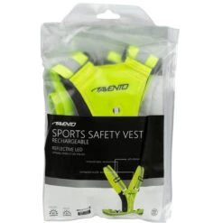 AVENTO Gilet De Sport à Led - Rechargeable - Jaune Fluo - Gilet De Sécurité -Plein Air Équipement Magasin gilet de sport a led rechargeable jaune fluo gilet de securite 5