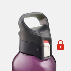 Quechua Gourde Ecozen® 0,8L Avec Bouchon Ouverture Rapide Pour La Randonnée - Violet -Plein Air Équipement Magasin gourde ecozen 08l avec bouchon ouverture rapide pour la randonnee violet 5