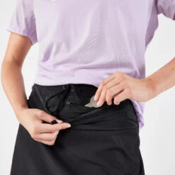 JUPE SHORT DE TRAIL RUNNING FEMME NOIR 19 JUPE SHORT DE TRAIL RUNNING FEMME NOIR -Plein Air Équipement Magasin jupe short de trail running femme noir 7