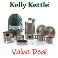 Kelly Kettle Kit Ultime 'Scout' - Acier Inoxydable NOUVEAU -Plein Air Équipement Magasin kelly kettle kit ultime scout acier inoxydable nouveau 2