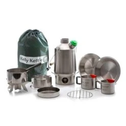 Kelly Kettle Kit Ultime 'Scout' - Acier Inoxydable NOUVEAU -Plein Air Équipement Magasin kelly kettle kit ultime scout acier inoxydable nouveau 3
