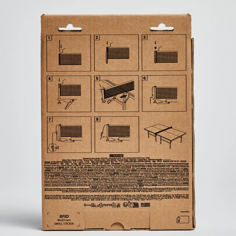 Kit Poteaux Et Filet De Tennis De Table TTPN 500 5 Kit Poteaux Et Filet De Tennis De Table TTPN 500 – Image 3