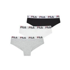 Fila Lot De 3 Slips Brésiliens Femme En Coton