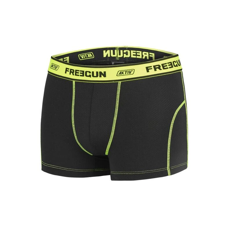 FREEGUN Lot De 4 Boxers Homme Aktiv Sport Fluo 7 FREEGUN Lot De 4 Boxers Homme Aktiv Sport Fluo – Image 5