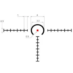 LUNETTE DE TIR RED DOT DELTA OPTICAL HORNET 1X PRISMATIC -Plein Air Équipement Magasin lunette de tir red dot delta optical hornet 1x prismatic 6